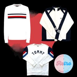 Y2K & 90s SweatShirts Sports Brands Bundle: 10 Pcs