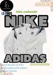 Nike und adidas Trainingsanzug