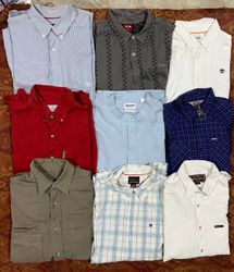 Branded Men’s Button-Up Shirts – Timberl..