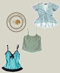 “ Blue bliss! “ x Y2K Tops S-1130