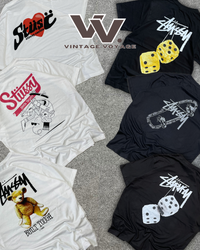 Stüssy rework style tees MOQ 20pcs #3625