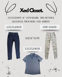 Lululemon + Gymshark Mix-bundle 45pieces