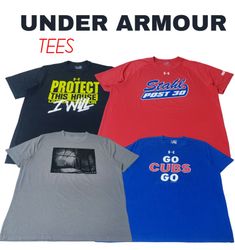 T-shirts imprimés Under Armour