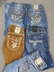 HD834 Men Rock Revival Premium Jeans - 5 Stk.