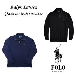 Maglione a collo alto con zip Ralph Laur..