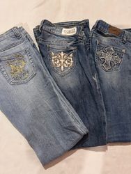 Y2k fashion flare jeans 11 pcs