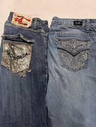 Y2k fashion flare jeans 13 pcs