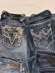 Y2k fashion flare jeans 13 pcs