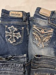 Y2k fashion flare jeans