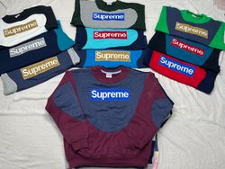 Rework Style Supreme Sweatshirt.