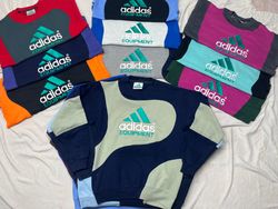 Rework Style Adidas equipment Sweatshirt.