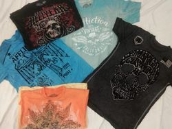 CR4412 Camisetas com Caveira - 20 Pçs