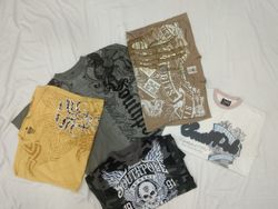 Camisas Skull CR4413 - 20 Peças