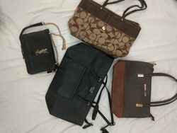 IQ0129 Y2k Bolsas de Marca - 08 Peças