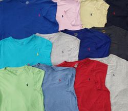 T-shirts à col V Polo Ralph Lauren de marque - 15 ..