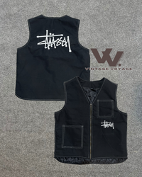 Stüssy riwork stile Gilets MOQ 20 pezzi #3625