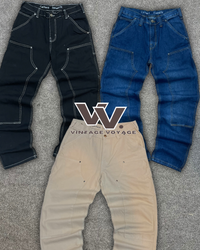 Jeans in stile rework Carhartt MOQ 20 pezzi #3625