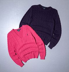 Ralf Lauren Maglione a Maglia CaBle