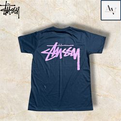 Stussy rework style pink pigment Stussy t shirts