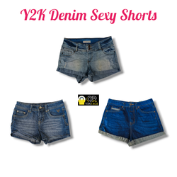 Shorts di jeans sexy Y2K