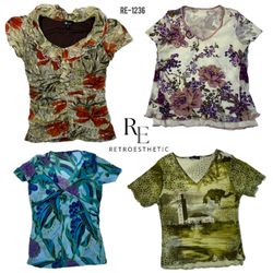 Y2K Iconic Girl Mix Tops (RE-1236)