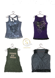 Tops sans manches Y2K