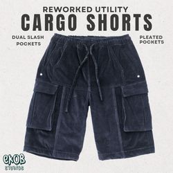 Reworked Utility Cargo Shorts