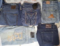 SEAN JOHN TOMMY HILFIGER AND OTHER MIX BRANDS JEAN..