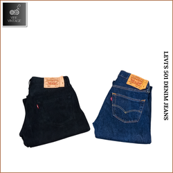 LEVIS 501 DENIM JEANS - 10 STÜCK