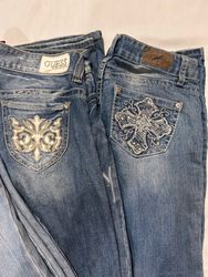 Y2k fashion flare jeans 11 pcs