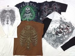 CR4425 Skull T-shirts - 30 Pcs