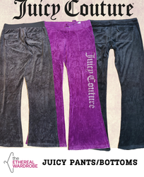 Lote de 10 piezas de pantalones/bottoms Juicy Cout..