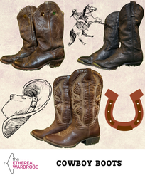 Paquete de 10 pcs de botas de vaquero Festival (RN..