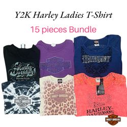 T-shirt pour femmes Y2K Harley 15 pièces