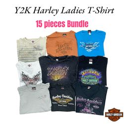 Y2K Harley Ladies  T-Shirt