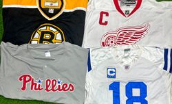 NFL NHL NBA maestosi completi da basket sportivi