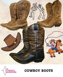 Festival Cowboy Boots Bundle of 10 pcs (RN#1212)