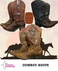 Festival Cowboy Boots Bundle of 10 pcs (RN#1213)