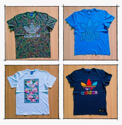 JA 0288 Vintage Adidas Round Neck T-shirts - 18 pi..