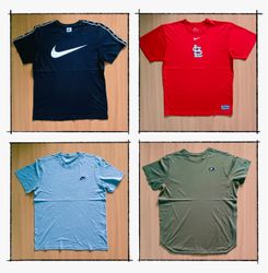 JA 0287 Vintage Nike Round Neck T-shirts - 22 piec..