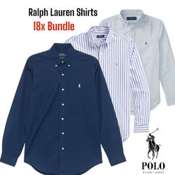 Ralph Lauren Hemd mit Knöpfen 18x Stück