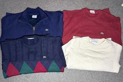 Authentic Lacoste Sweaters Exact 20pcs