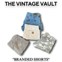 Branded shorts/jorts including Carhartt dickies wr..