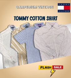 TOMMY HILFIGER - CAMICIA IN COTONE - #066