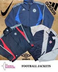 Branded Football Jackets Including Nike, Adidas an..