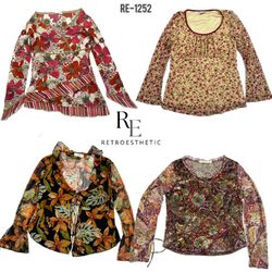 Y2K Soft Girl Full Sleeve Tops (RE-1252)