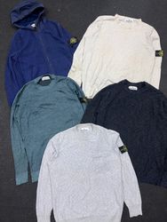 STONE ISLAND SWEATERS 10 PIECES