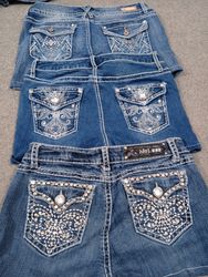 HD842 Ladies Y2K Reworked Sexy Shorts - 18 pcs