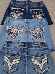 HD836 Ladies Reworked Y2K Micro Mini Skirts - 19 p..