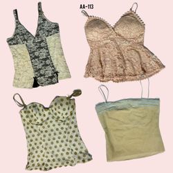 Y2K Cutesy Cami Tops (AA-113)